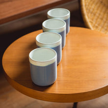 Carregar imagem no visualizador da galeria, Quatro xícaras de chá (Azul)
