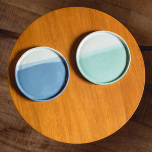 Ceramic plate (Blue)