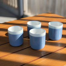 Carregar imagem no visualizador da galeria, Quatro xícaras de chá (Azul)
